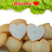 ĐẬU HỦ HÌNH TIM SAO